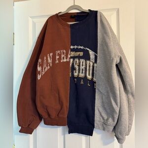 Urban Outfitters San Francisco Spliced Crew Neck. Size S
